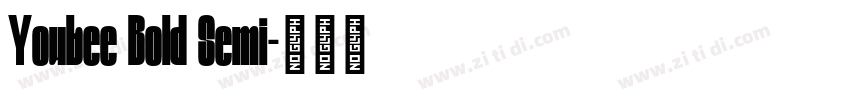 Youbee Bold Semi字体转换 Youbee Bold Semi字体转换